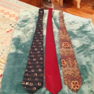 Set of 3 men's neckties
